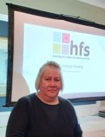 Angie Lowe of the Hastings Furniture Service